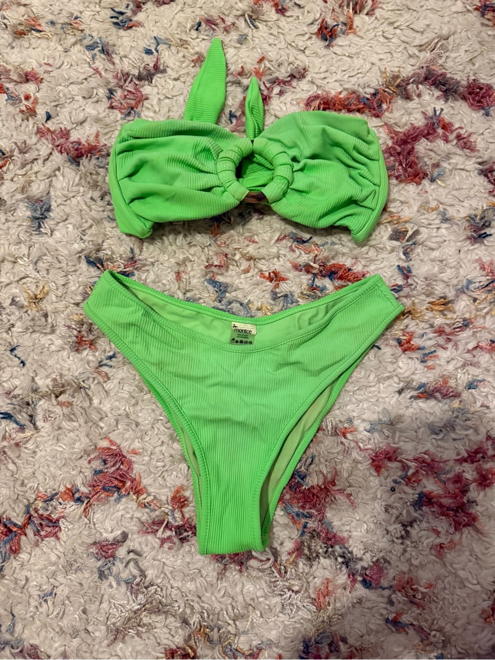 Montce Neon green bikini